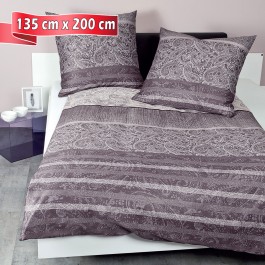 Bettwäsche Janine moments 98040 violett 135 cm x 200 cm