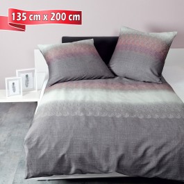 Bettwäsche Janine moments 98041 traube 135 cm x 200 cm